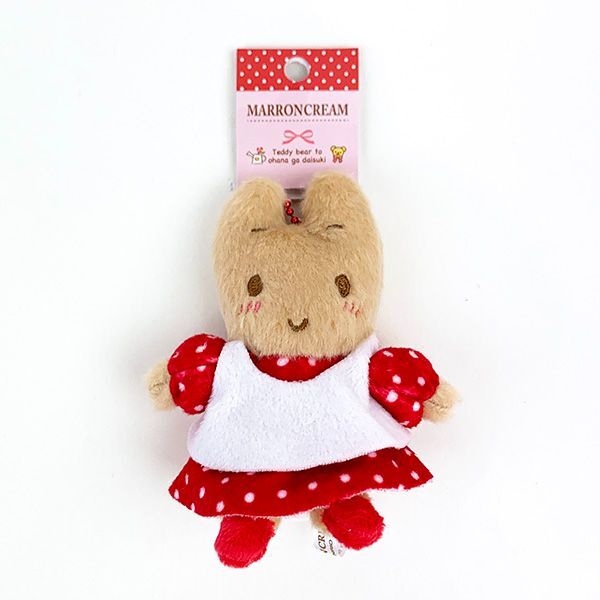 サンリオ マロンクリーム ボールチェーンマスコット ピンク ぬいぐるみ
