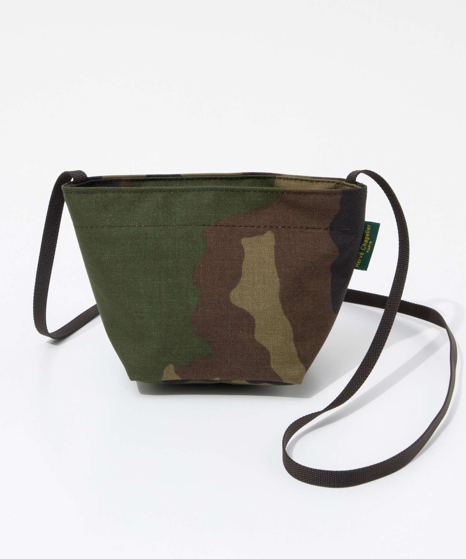 エルベシャプリエ Herve Chapelier Mini tote square bottom ナイロン