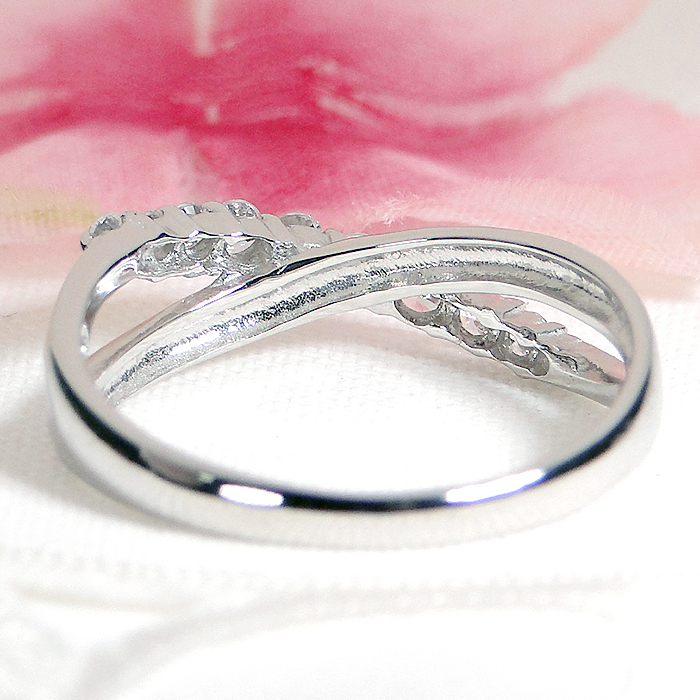 ギフト向け】 指輪 レディース プラチナ PT900ダイヤモンド 0.23ct