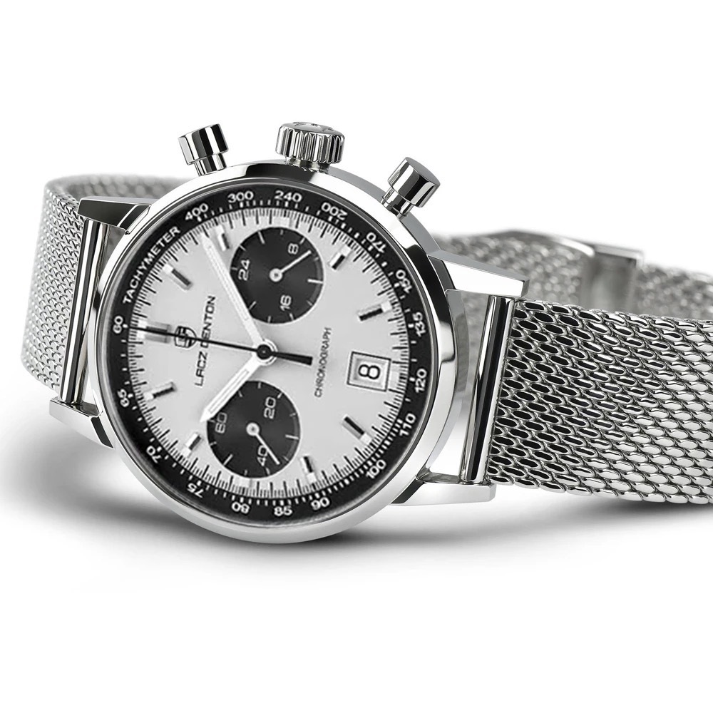 LACZ DENTON メンズ腕時計 メカニカルクォーツ メカクォーツ クォーツ