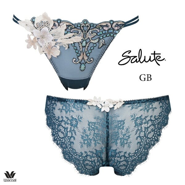 ワコール サルート 02G ショーツ PTJ702 M・L ハイレッグ(ノーマル