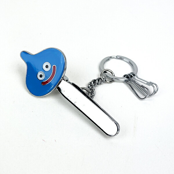 ドラゴンクエスト スマイルスライムクリップ付きキーホルダー