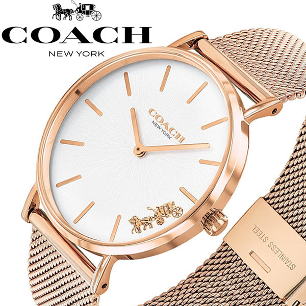 COACH コーチ 腕時計 レディース メッシュベルト 女性用 ブランド 時計