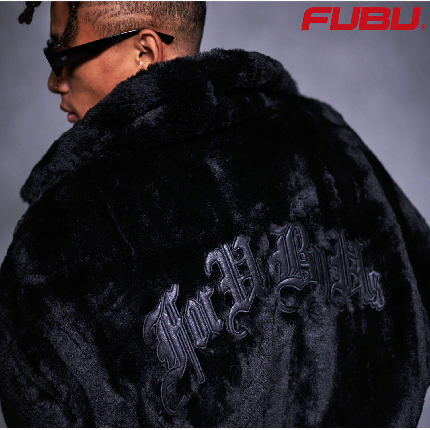 FUBU フブ ジャケット メンズ 長袖 フェイクファージャケット あったか