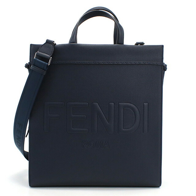 フェンディ トートバッグ メンズ ブランド FENDI レザー 7VA583
