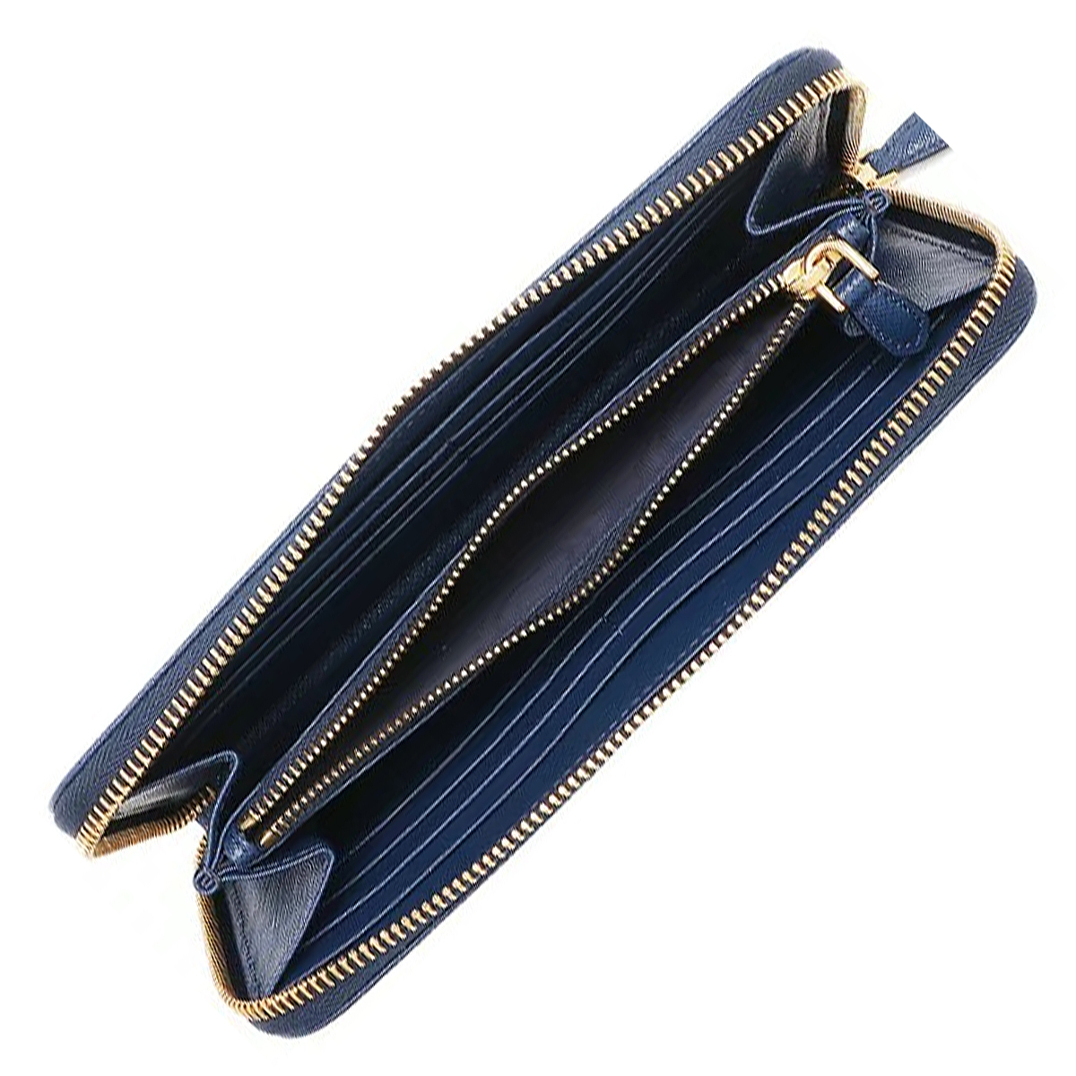 プラダ PRADA 財布 レディース メンズ ラウンドファスナー 長財布 新品