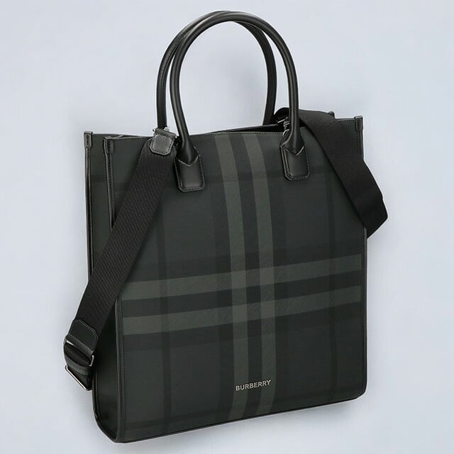 バーバリー トートバッグ メンズ ブランド BURBERRY チェック 8062951