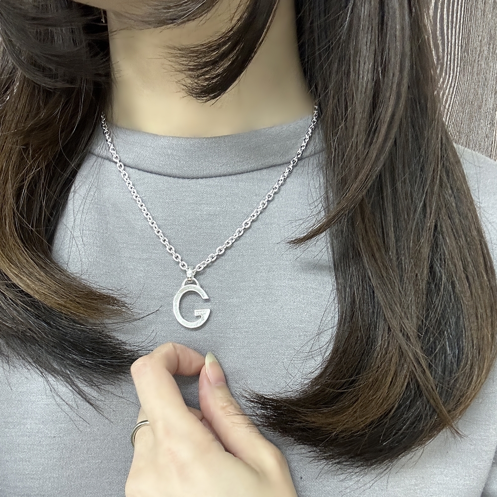 GUCCI グッチ ネックレス メンズ 父の日 レディース 母の日 シルバー