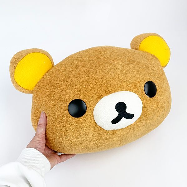 リラックマ リラックマとカオルさん フェイスクッション ぬいぐるみ