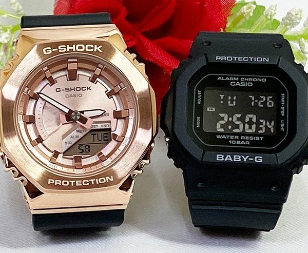 カシオ 恋人たちのGショック ペアウォッチ G-SHOCK BABY-G GM-S2100PG