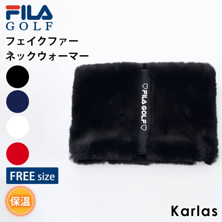 FILA GOLF フィラゴルフ ゴルフウェア ネックウォーマー レディース