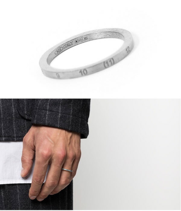 MAISON MARGIELA メゾンマルジェラ リング 指輪 シルバー ナンバリング