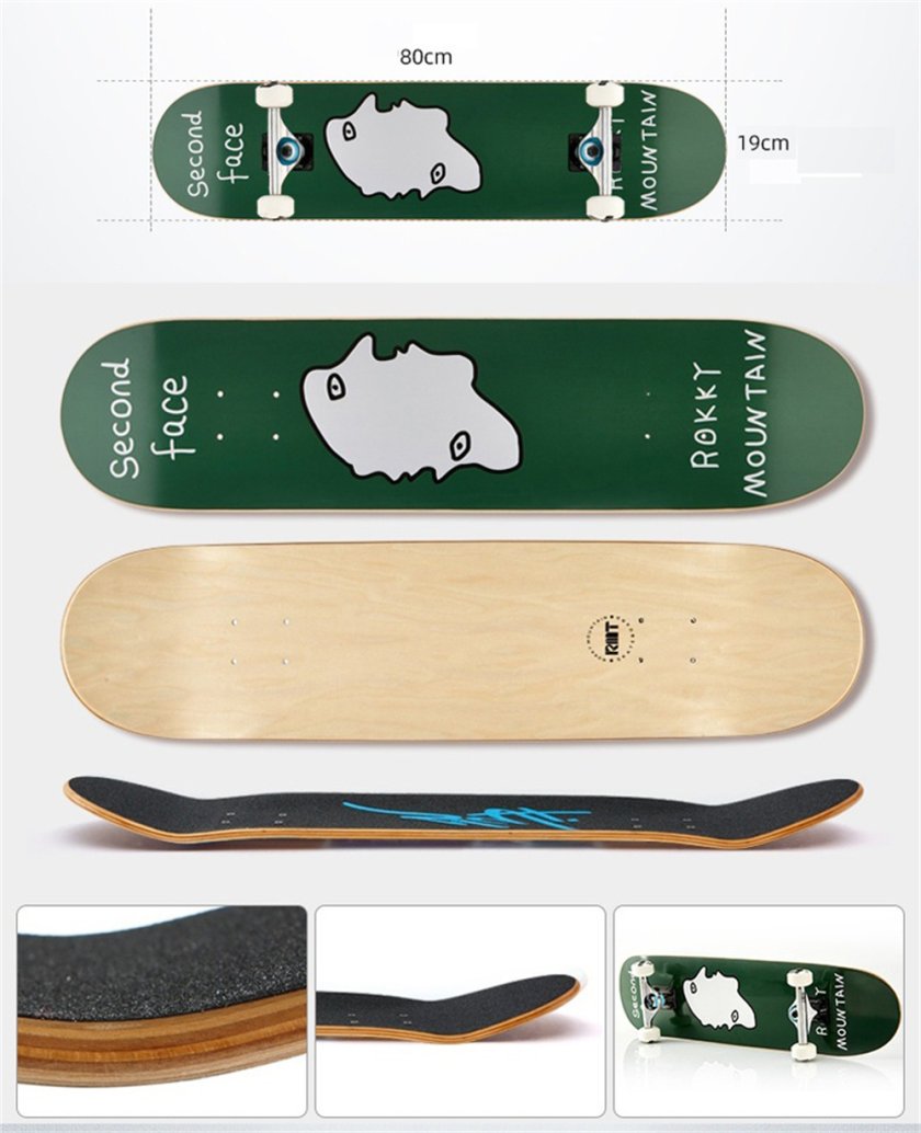 スケートボード スケボー コンプリート 完成品 初心者 プロ 8.0インチ