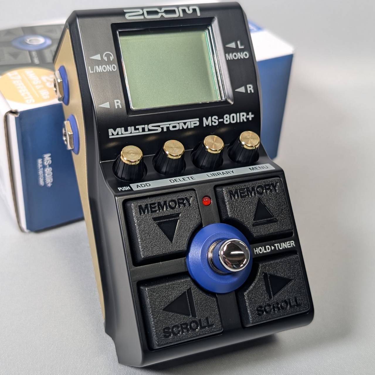 ZOOM MS-80IR+ MultiStomp エフェクター マルチストンプボックス