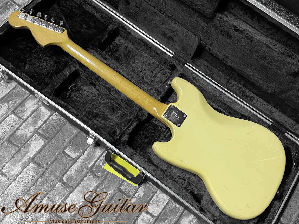 Fender Mustang # White 1977年製【Like a char Sound!!】w/ BILL