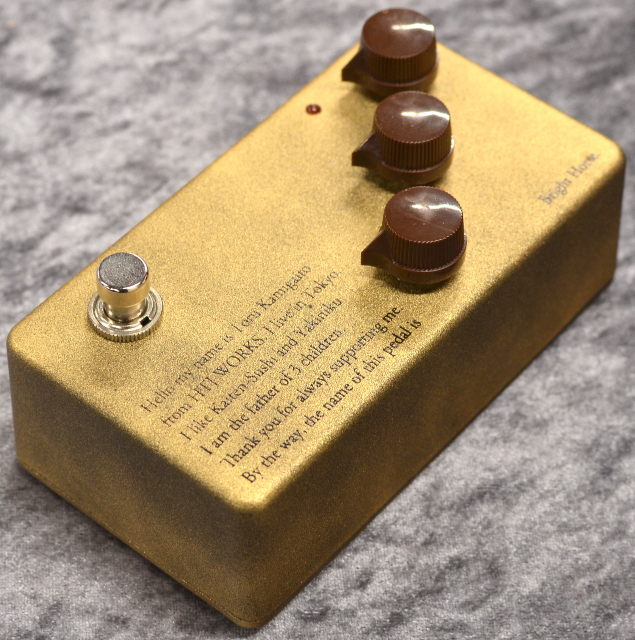 HTJ-WORKS Bright Horse Over Drive Aged Gold #22 【中古】（中古