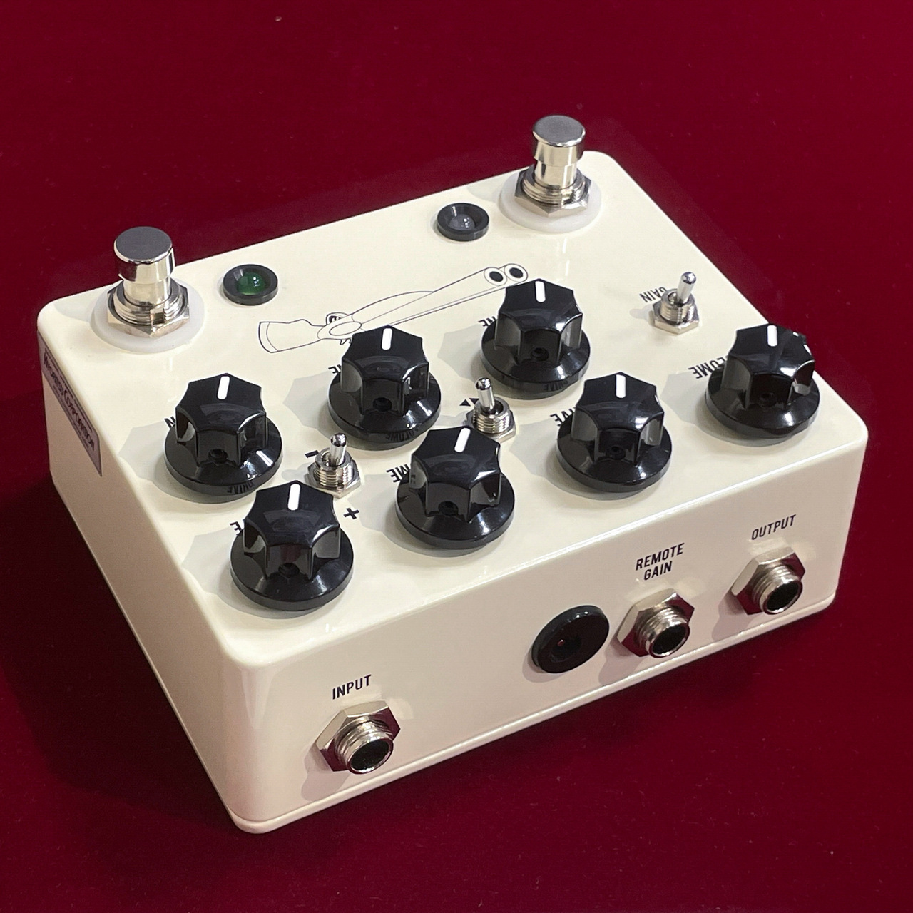 JHS Pedals Double Barrel V4 【生産完了モデル】【当店ラスト1台