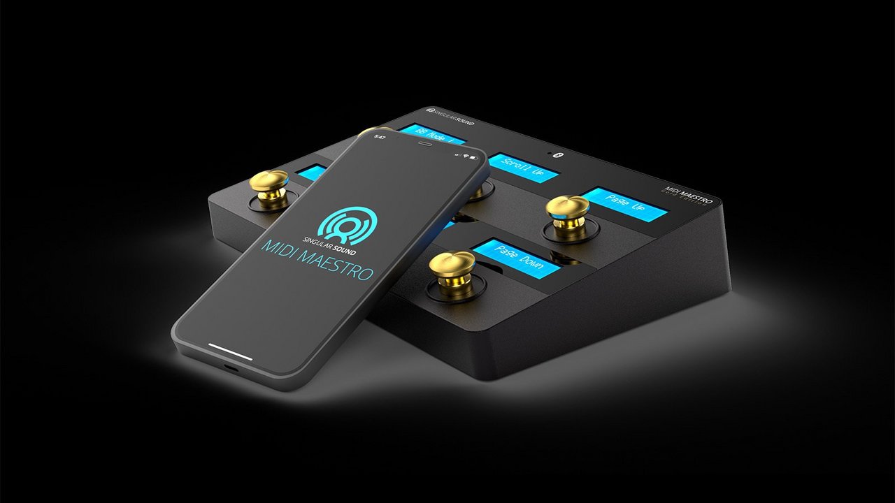 Singular Sound MIDI MAESTRO Gold Edition 拡張MIDIペダル【WEBSHOP