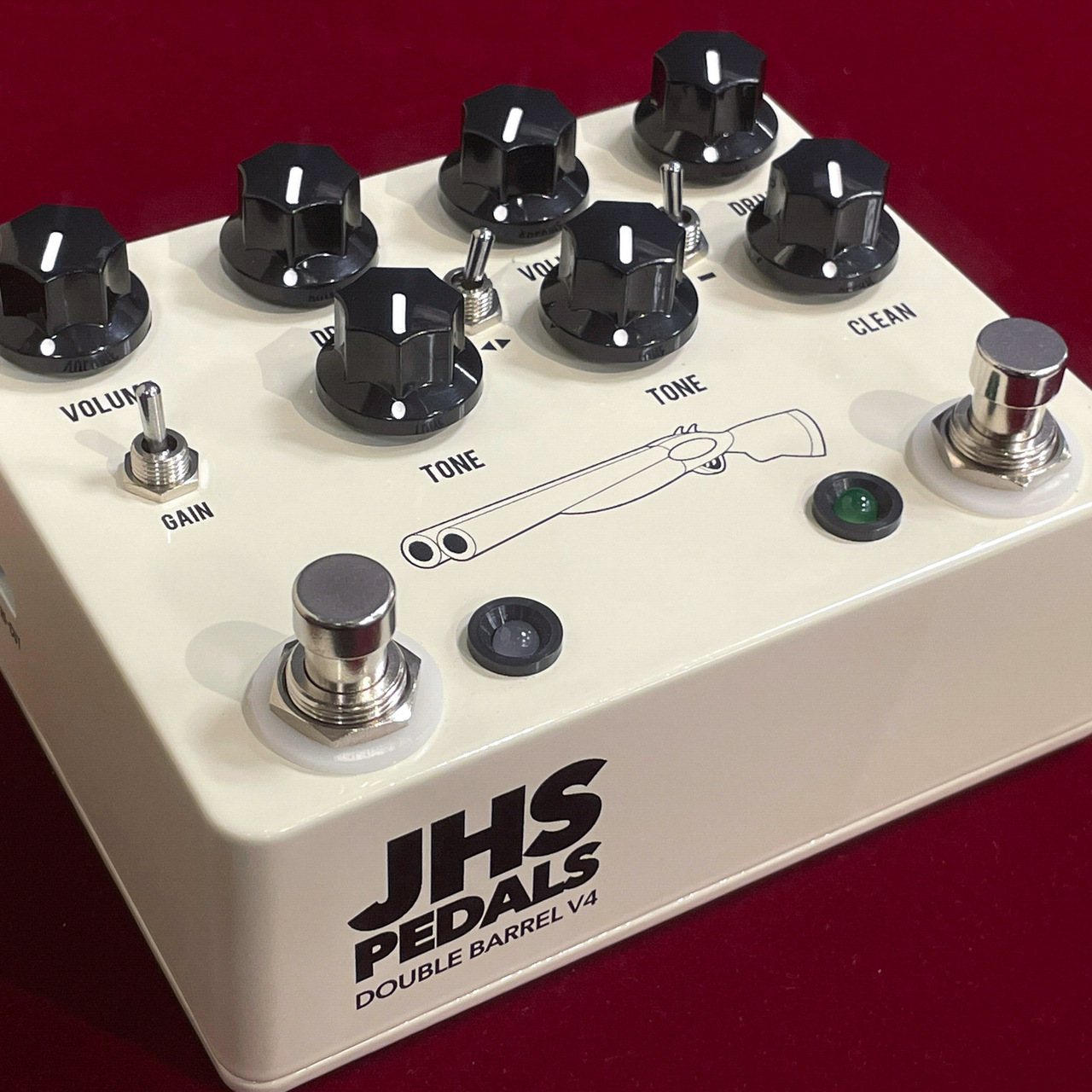 JHS Pedals Double Barrel V4 【生産完了モデル】【当店ラスト1台