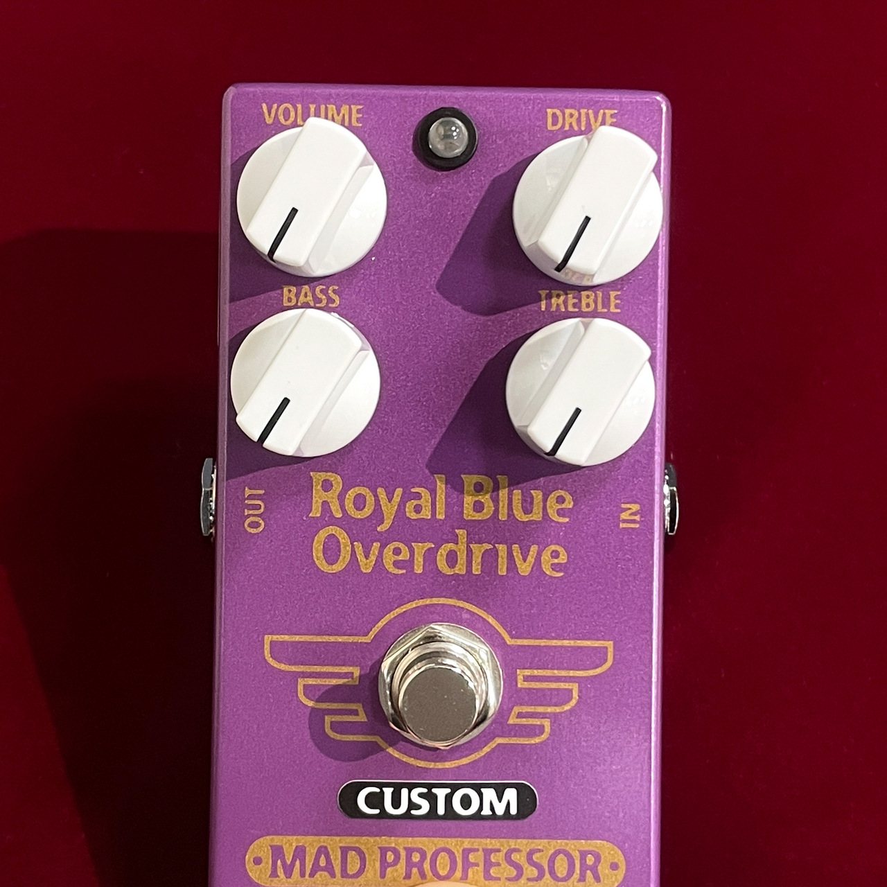 MAD PROFESSOR Royal Blue Overdrive CUSTOM Bluebird mod 【CUSTOM