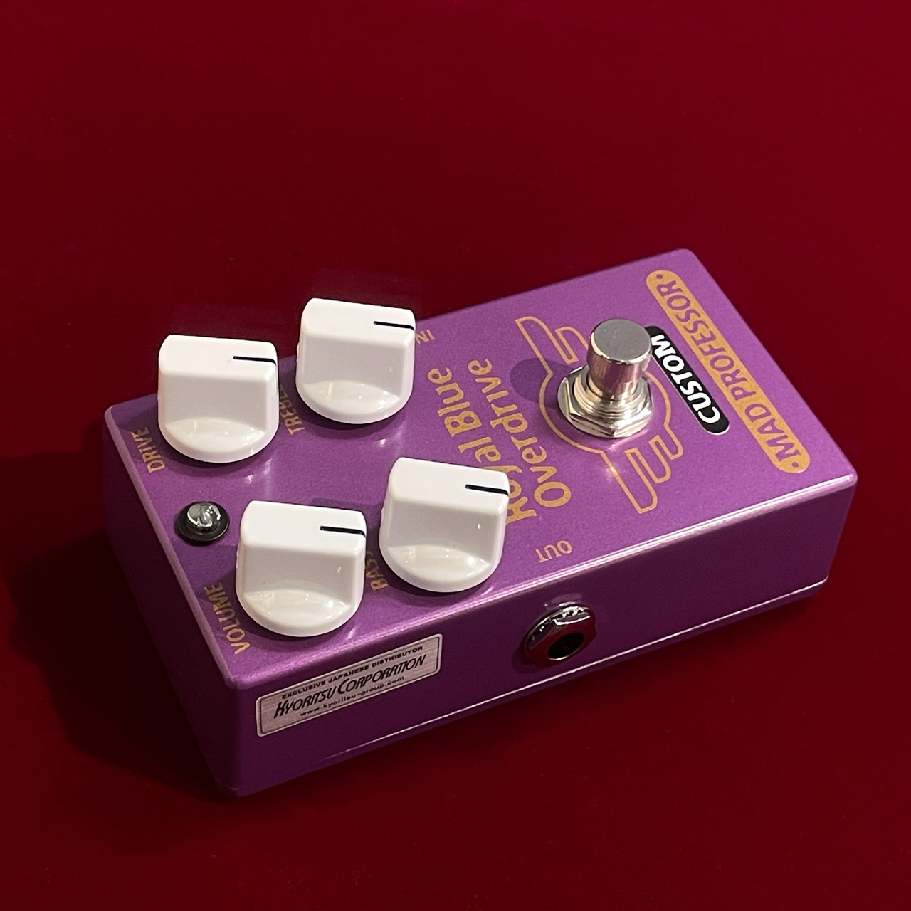 MAD PROFESSOR Royal Blue Overdrive CUSTOM Bluebird mod 【CUSTOM