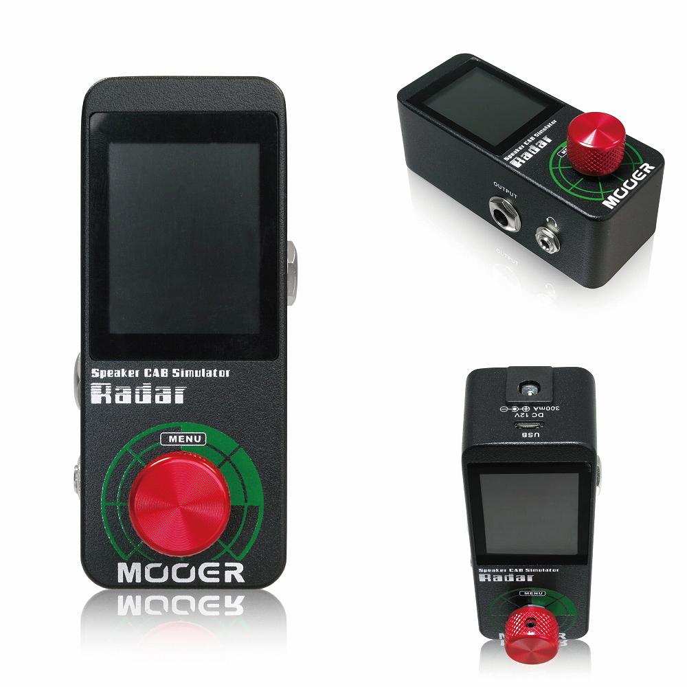 MOOER Radar《アダプター付属!!》《キャビネットシミュレーター》【WEB