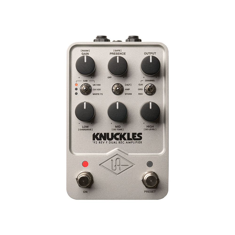 Universal Audio UAFX Knuckles '92 Rev F Dual Rec Amplifier アンプ
