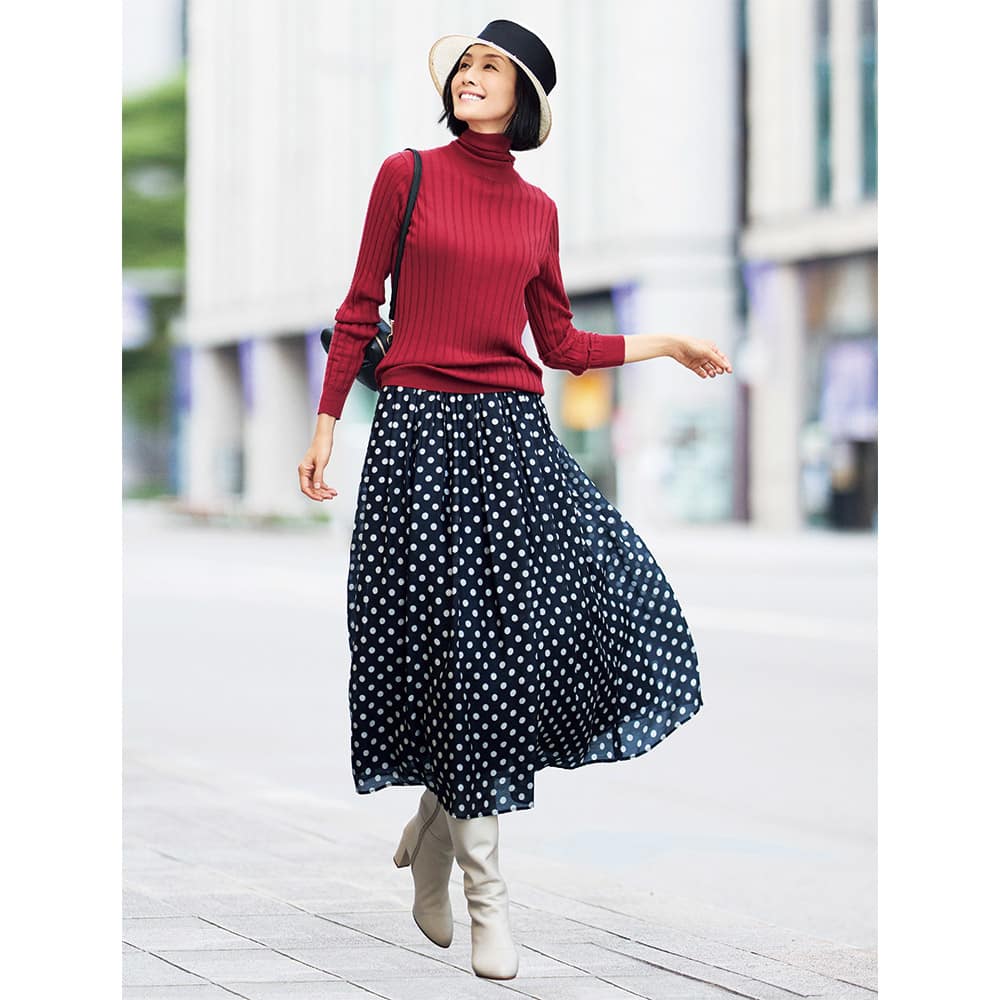 シルクカシミヤ タートルネック プルオーバー 通販 - ディノス