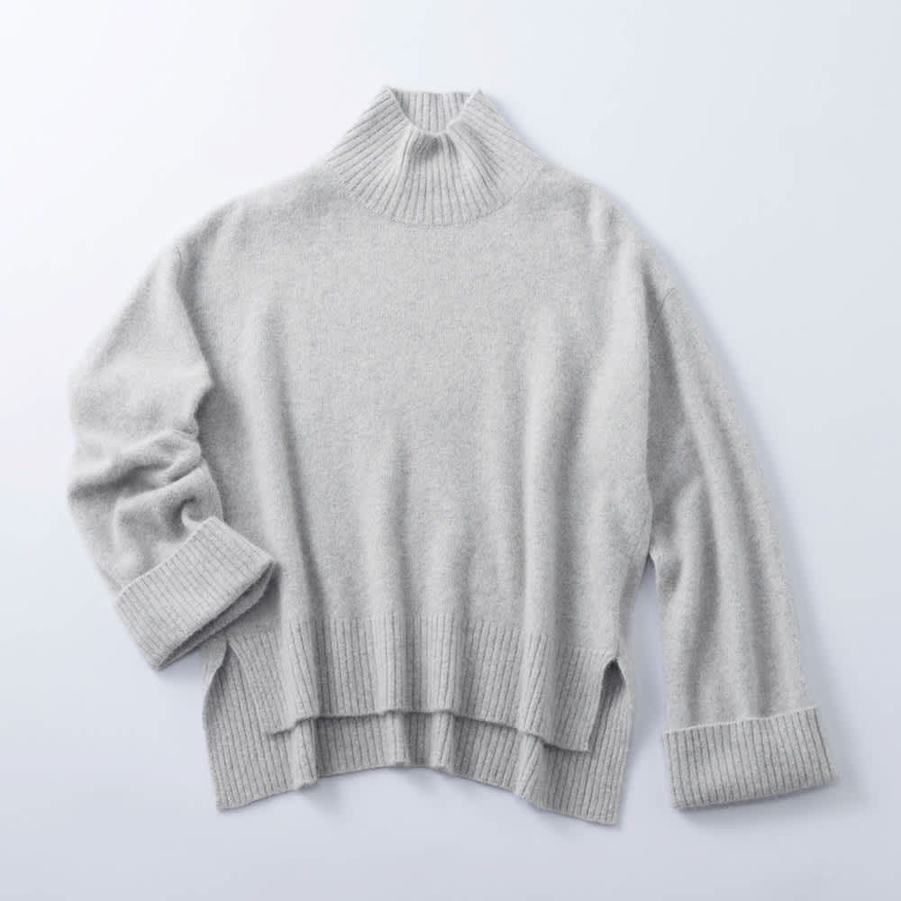 ウールフォックスファー ニットプルオーバー 通販 - ディノス