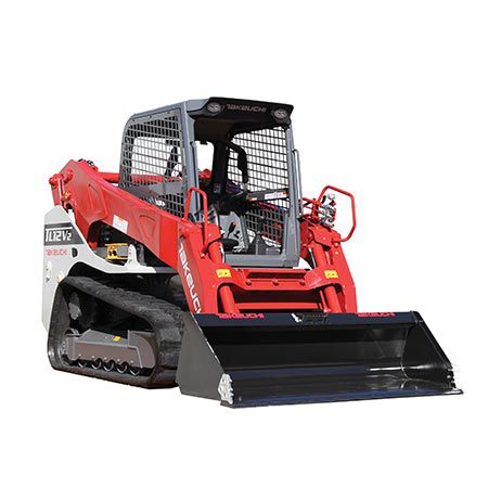 クローラー式ローダー - TL12V-2 - TAKEUCHI - コンパクト / 工事現場用