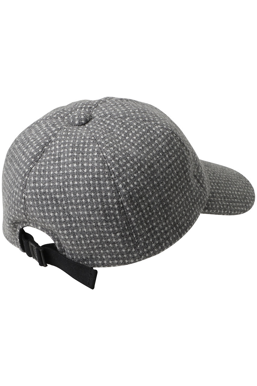LUDLOW(ラドロー)｜【ELLE SHOP限定】Cap(wool with dot)/グレー の