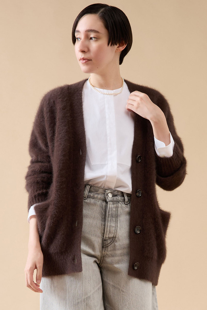 martinique(マルティニーク)｜FOXカシミアVネックカーディガン