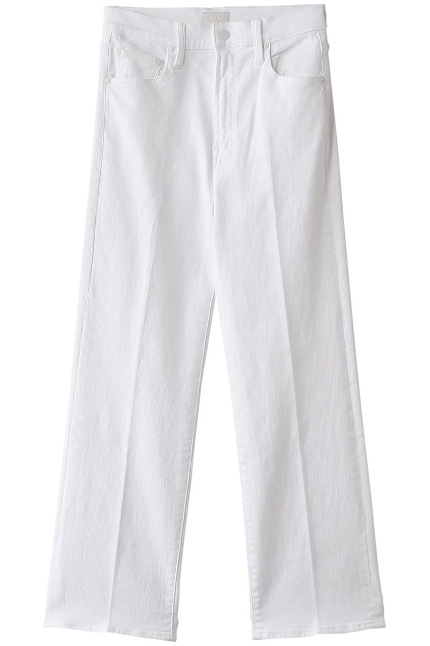 MOTHER(マザー)｜THE RAMBLER ZIP ANKLE ストレートホワイトデニム(FOT