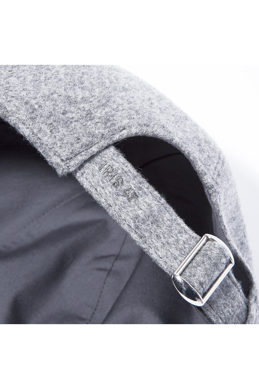 IRIS 47(イリスフォーセブン)｜fog cashmere キャップ/グレー の通販