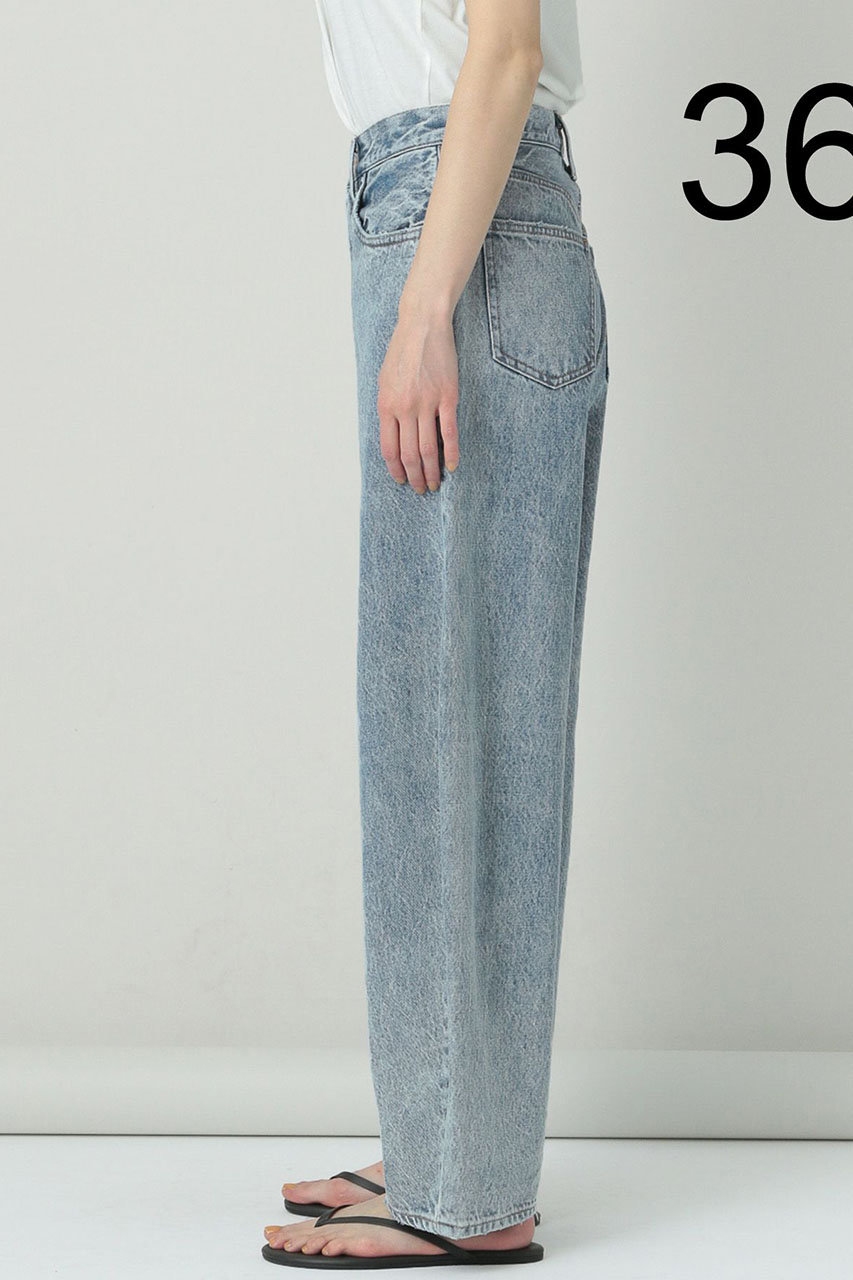 Curensology(カレンソロジー)｜〈&RC〉カーヴィーデニムパンツ/ブルー