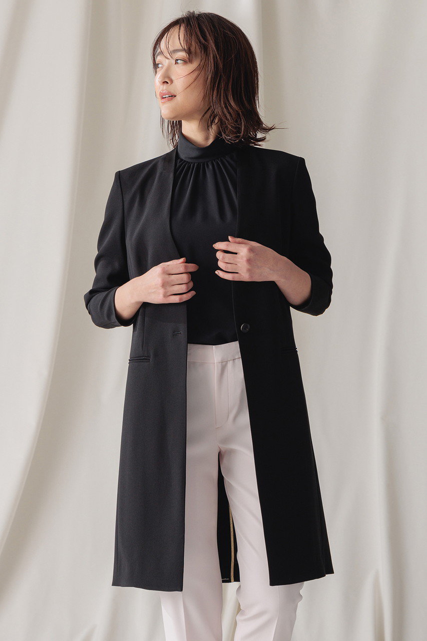 BEIGE，(ベイジ，)｜CINDY（シンディ）/ノーカラーロングジャケット