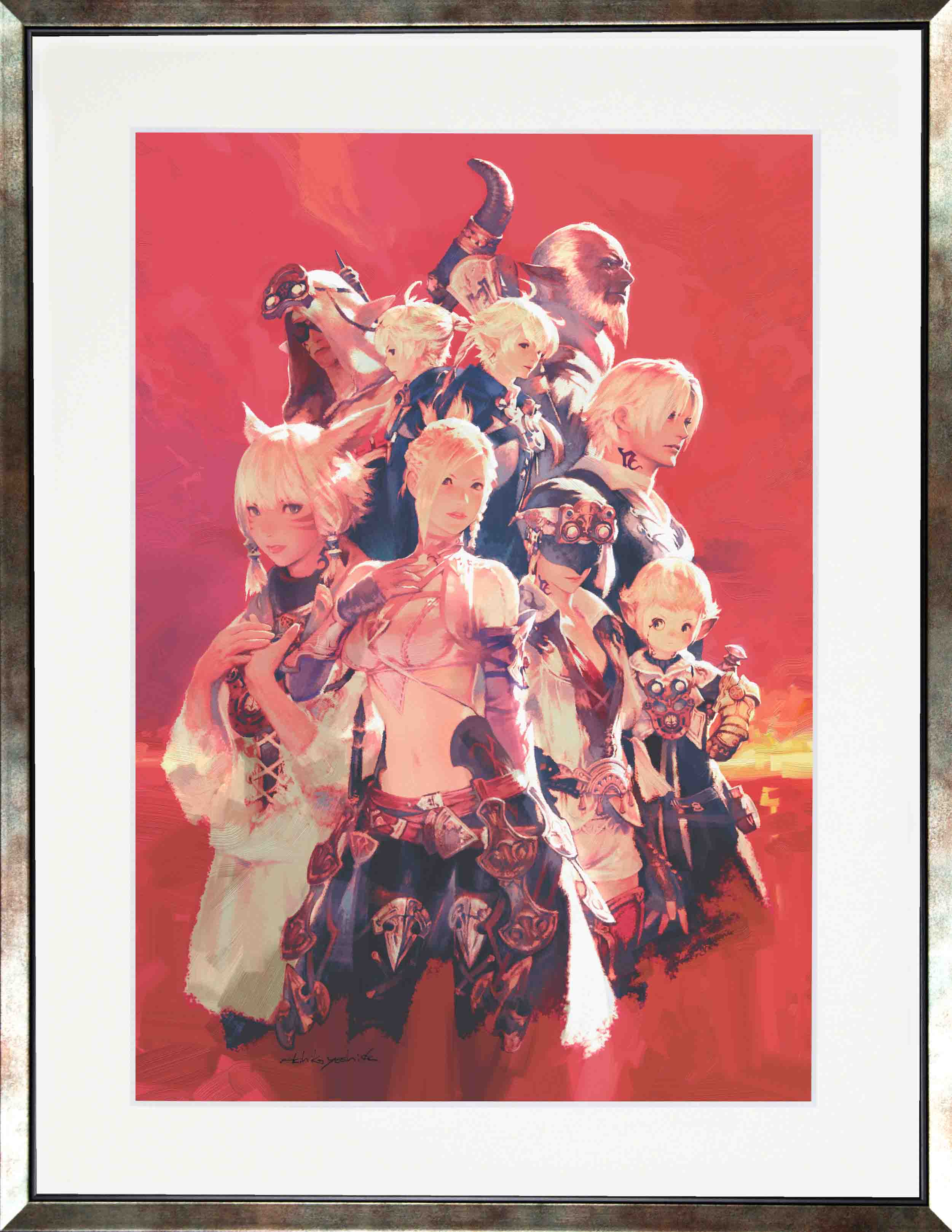 ファイナルファンタジーXIV 複製原画」全8種 予約受付中！ | FINAL