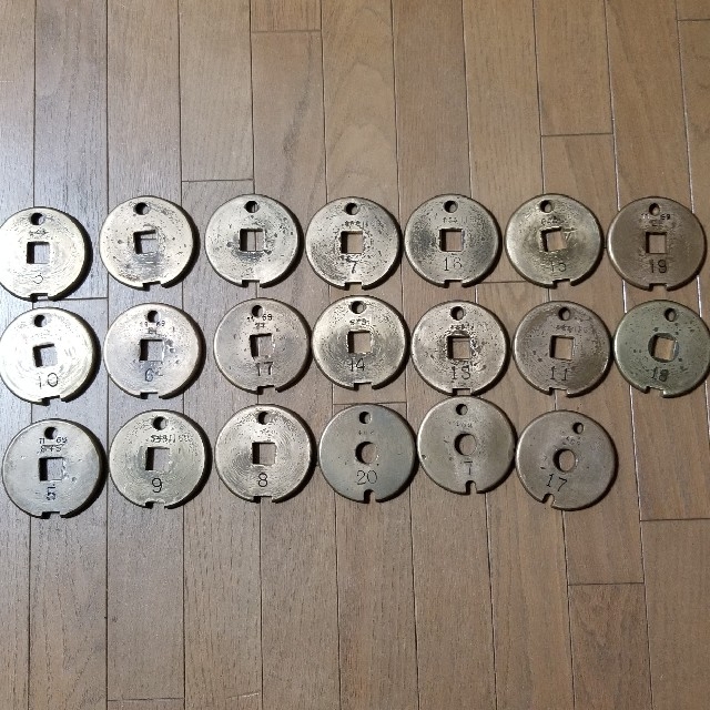 国鉄 閉塞区間用 タブレット 通票の通販 by pyonpyon｜ラクマ