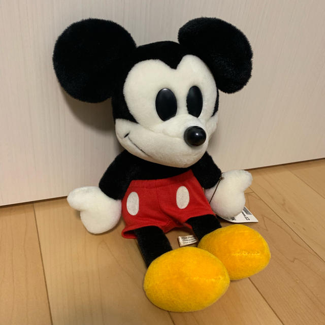 ミッキーマウス - ディズニーランド ミッキーぬいぐるみ レアです