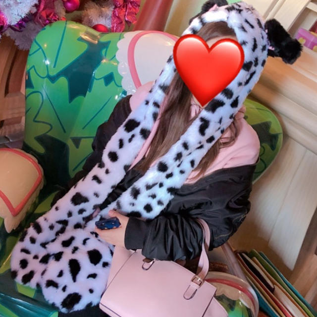 Disney - 101匹わんちゃんマフラー付きファンキャップ の通販 by