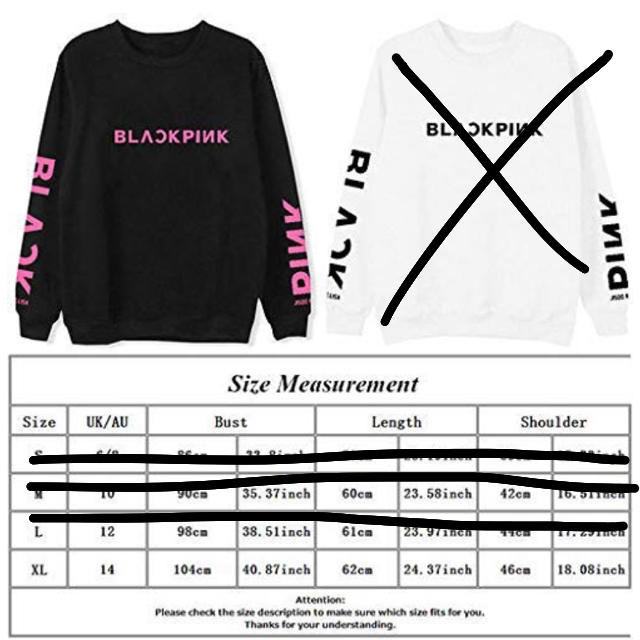 新品未使用 BLACKPINK トレーナーの通販 by ゆうゆうゆう's shop｜ラクマ