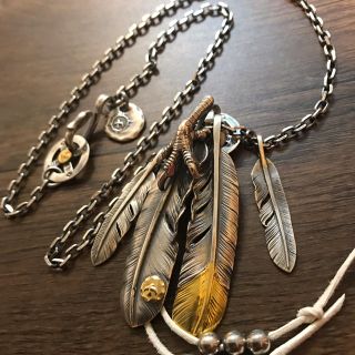 wingrock フェザー k18メタル 爪 - wing rock ウイングロック ウィング