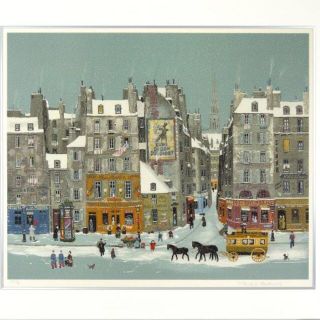 ミッシェル・ドラクロアの『雪の降る街』の通販 by four wind｜ラクマ