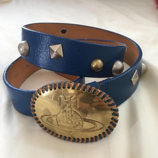 Vivienne Westwood（ベルト ・ ブルー・ネイビー/青色系）のフリマ
