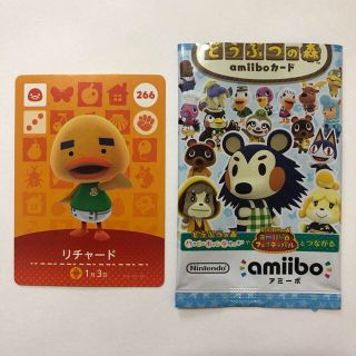 任天堂 - どうぶつの森 リチャード amiiboカード 266の通販 by nana's