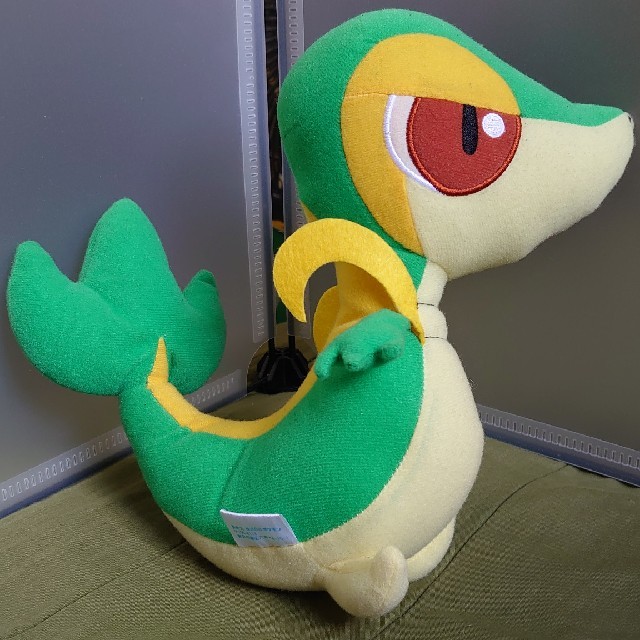 ポケモン - ツタージャ わくわくゲットくじ2011 ブラックぬいぐるみ賞