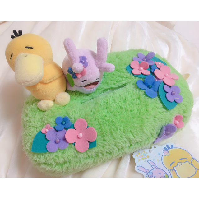 ポケモン - ティッシュボックスカバー コダックはノーてんき