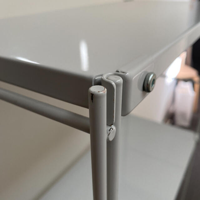 MUJI (無印良品) - 無印良品／スチールラック／キャスター付き 幅25cm