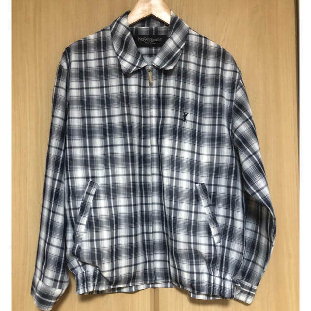 SAINT LAURENT - YSL イブサンローラン スウィングトップ ブルー