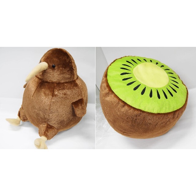 どっちもキウイぬいぐるみXLの通販 by の's shop｜ラクマ